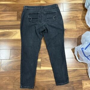 32x30 nice washed and design black pants